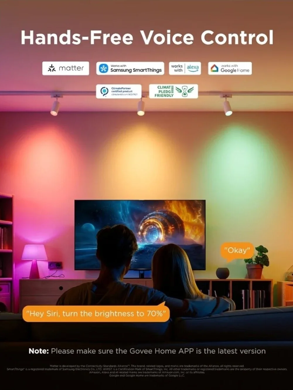 Govee E12 Led Bulb, Color Changing Candelabra Bulbs 450 LM, 80 CRI, 4 Pack